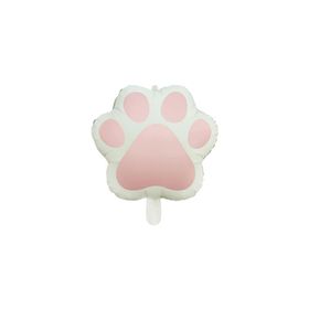 Patladı Gitti 52-45 cm Retro Pembe Renkli Pati Folyo Balon