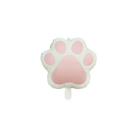 Patladı Gitti 52-45 cm Retro Pembe Renkli Pati Folyo Balon