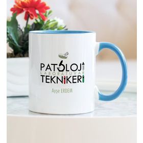 Patoloji Teknikeri Mavi Kupa Bardak