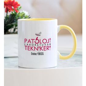 Patoloji Teknikeri Sarı Kupa Bardak