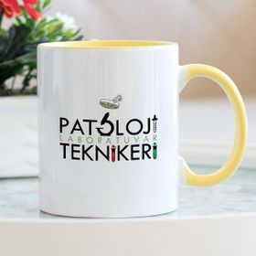 Patoloji Teknikeri Sarı Kupa Bardak
