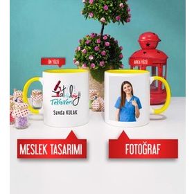 Patoloji Teknikeri Sarı Kupa Bardak
