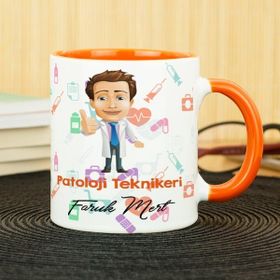 Patoloji Teknikeri-Turuncu Kupa Bardak