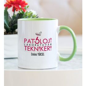 Patoloji Teknikeri Yeşil Kupa Bardak