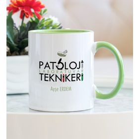 Patoloji Teknikeri Yeşil Kupa Bardak