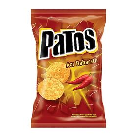 Patos 109 gr Acı Baharat Aroma Mısır Cipsi