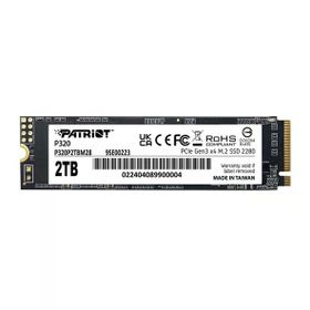 Patriot P320P2TBM28 P320 2 TB 3000/2200 MB/s M.2 2280 PCIe 3.0 NVMe SSD