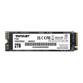 Patriot P320P2TBM28 P320 2 TB 3000/2200 MB/s M.2 2280 PCIe 3.0 NVMe SSD