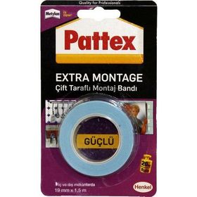 Pattex 1871238 Çift Taraflı Extra Montaj Bant