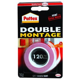 Pattex 19 mm x 1.5 m Double Montaj Bandı