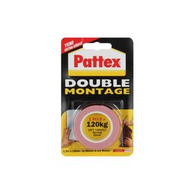 Pattex 19 mm x 1.5 m Double Montaj Bandı