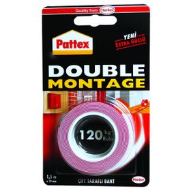 Pattex 19 mm x 1.5 m Double Montaj Bandı