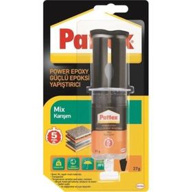 Pattex 27 gr Power Mix Karışım Epoxy Güçlü Şeffaf Yapıştırıcı