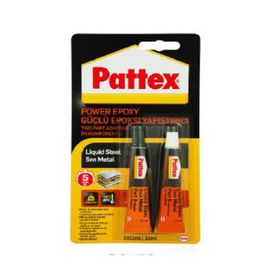 Pattex 2x11 ml Power Epoxy Güçlü Metal Yapıştırıcı
