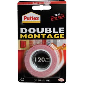 Pattex Double 120 kg Montage Bandı