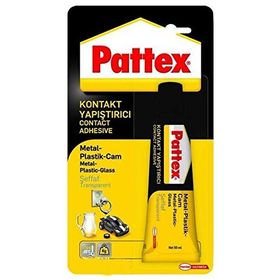 Pattex Metal Plastik Cam Şeffaf 50g Tüp Yapıştırıcı