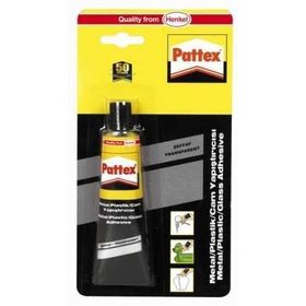 Pattex Şeffaf Metal Tüp 50 gr Plastik Cam Yapıştırıcı