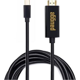Paugge 4K 60 Hz Ultra HD 3840x2160 Thunderbolt 2 Destekli Mini Displayport to HDMI V2.0 Adaptör Kablo