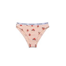 Paul Kenzie Couple Collection Lazy Desenli Kadın Slip Külot