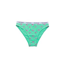 Paul Kenzie Couple Collection Pink Birdy Desenli Kadın Slip Külot