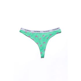 Paul Kenzie Couple Collection Pink Birdy Desenli Kadın String Külot