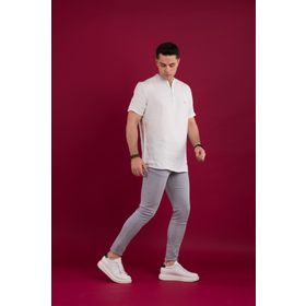 Paul Martin Regular Fit Hakim Yaka Erkek Keten Gömlek