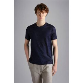 Paul & Shark 24411009-013 Lacivert Relaxed Fit Kısa Kollu Basic Erkek Tişört