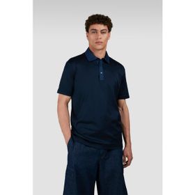 Paul & Shark 25411287-013 Lacivert Regular Fit Pamuklu Kısa Kollu Polo Yaka Erkek Tişört