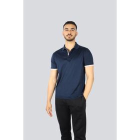 Paul & Shark 25411312-013 Lacivert Pamuklu Normal Kesim Kısa Kollu Polo Yaka Erkek Tişört