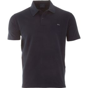 Paul & Shark 26411273-013 Lacivert Düğme Kapama Kısa Kol Pamuk Polo Yaka Erkek Tişört