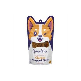 Paw Max Chicken Wrapped Sticks Tahılsız Kurutulmuş 100 gr Köpek Ödül Maması
