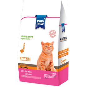 Paw Paw 1000 gr Kitten Tavuk Etli Yavru Kedi Maması