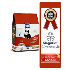 Paw Paw Balıklı 3 kg Yetişkin Kedi Açık Mama