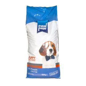 Paw Paw Puppy Kuzu Pirinçli Yavru 15 KG Kuru Köpek Maması