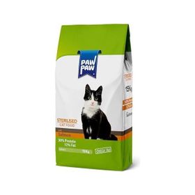 Paw Paw Somonlu 15 kg Kısırlaştırılmış Kuru Kedi Maması
