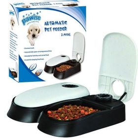 Pawise 11082 2x300 ml Zaman Ayarlı İkili Otomatik Mama Kabı