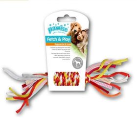 Pawise 14880 27 cm Renkli Düğümlü İp Kemik Köpek Oyuncağı