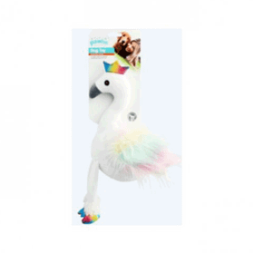 Pawise 15016 Rainbow World Flamingo Köpek Oyuncağı