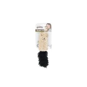 Pawise 20 cm Karışık Renkli Tüylü Peluş Kedi Oyuncağı