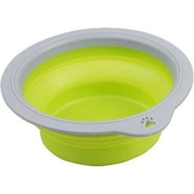 Pawise 380 ml Sarı Katlanabilir Mama Kabı