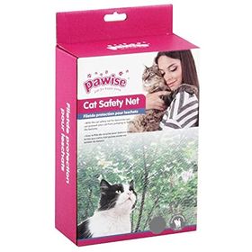 Pawise 3x3 m Kediler İçin Balkon ve Pencere Koruma Ağı