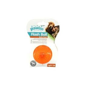 Pawise 6 cm Turuncu [S] Işıklı Top Köpek Oyuncağı