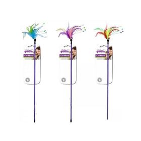 Pawise 60 cm Tüylü Kedi Oltası Oyuncağı