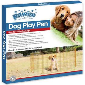 Pawise 60x60 cm 8 Parça Metal Köpek Oyun Bahçesi Çiti