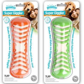 Pawise 679-14577 19 cm Süper Giggle Sesli Kemik Köpek Oyuncakları