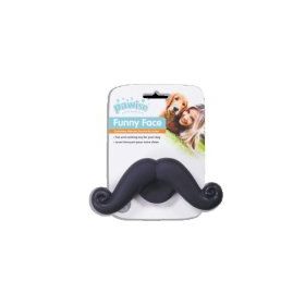 Pawise 6x16cm Vinil Sesli Bıyık Köpek Oyuncağı