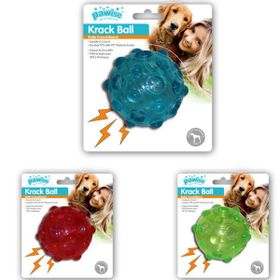 Pawise 7.5 cm Krack Sesli Top Köpek Oyuncağı
