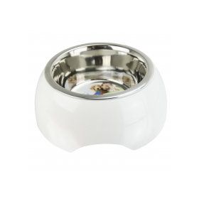 Pawise 750 ml 20 cm Karışık Renkli Kedi ve Köpekler için Melamin Gövdeli Çelik Mama ve Su Kabı