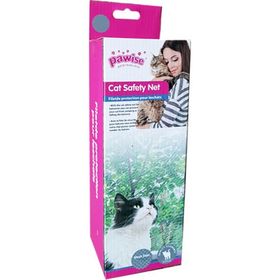 Pawise 8x3 m Balkon Kedi Koruma Şeffaf Ağ
