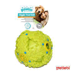 Pawise 9 cm Karışık Renkli Sesli Top Köpek Ödül Oyuncağı